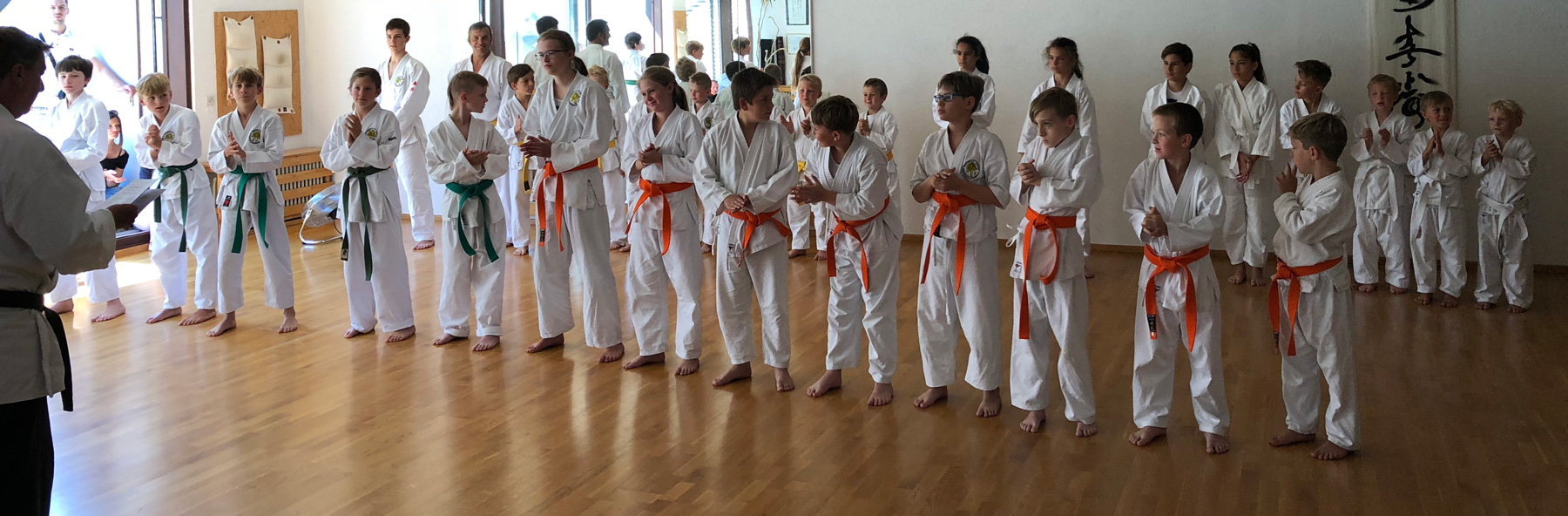 Karate Prüfung für Kinder